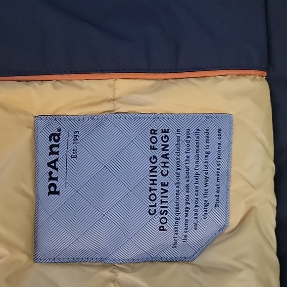 NWT Men's Prana "Novad Path Jacket" in Black & in Various Sizes - Picture 5 of 8